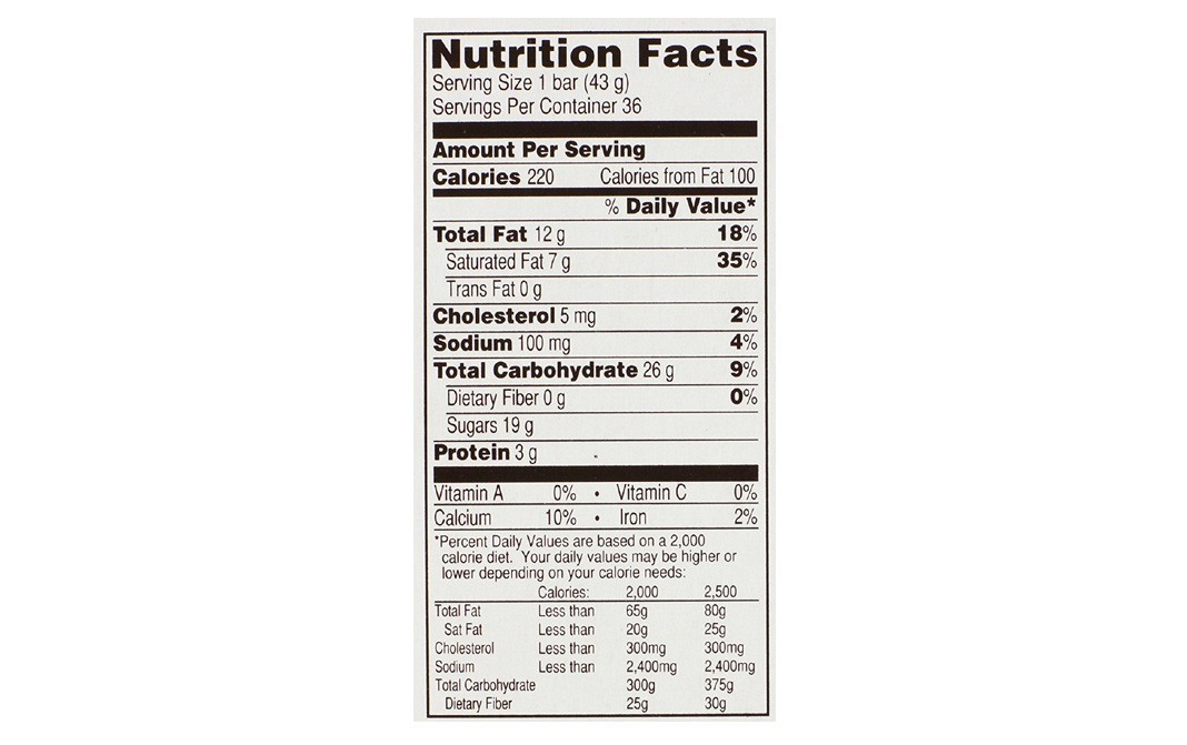 Hershey's Cookies 'n' Creme Bar    Pack  43 grams